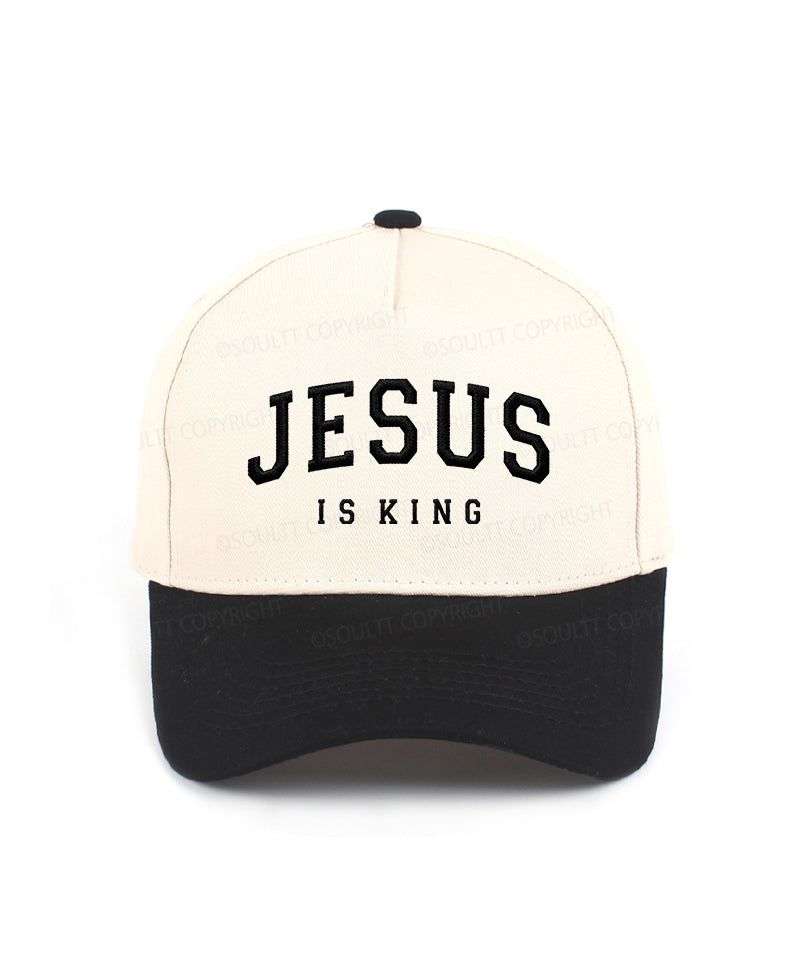 Jesus Is King Christian Trucker Hat