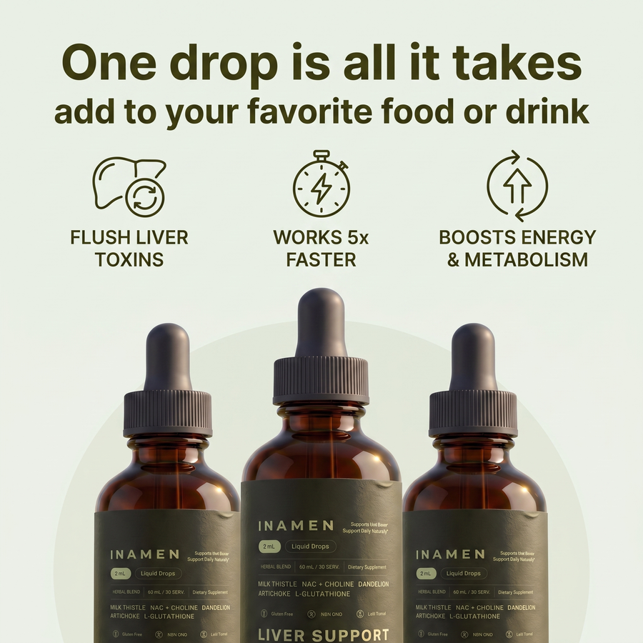 three bottles