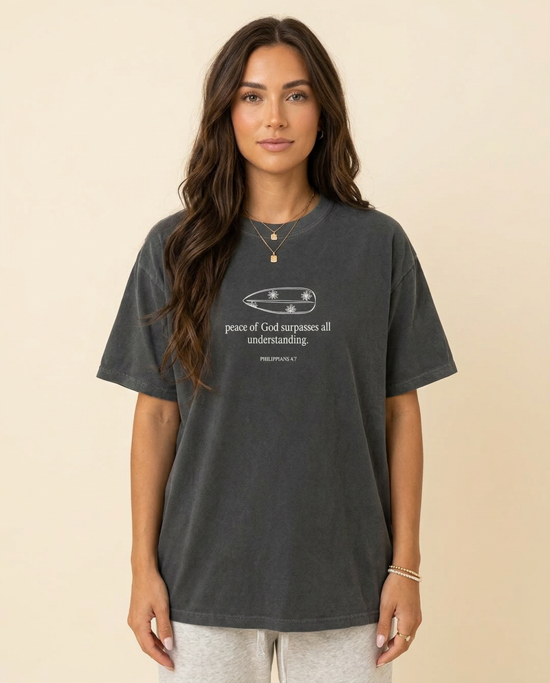 Peace of God Tee — Pepper