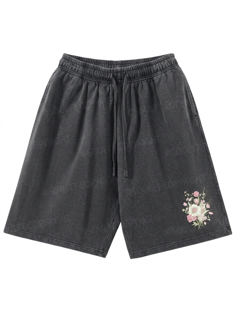 Consider How The Wildflowers Grow Shorts
